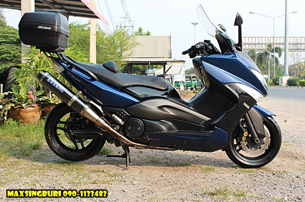แม็กสิงห์บุรี//YAMAHA T-MAX500 ปี2010 สภาพนางฟ้า ท่อสูตร O-VER พร้อมกระเป๋า สรรพาสมิตร 195000