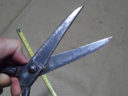 กรรไกรขาเดี่ยว เก่าแต่คม เหล็กดี  เยอร์มัน