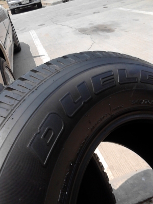 245/70R16 BRIDGE STONE DUELER H/T 689 มี 3 เส้น  โทร.081-427-3941