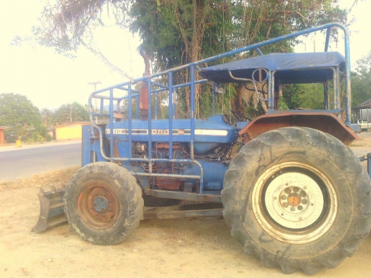 รถไถนา FORD 6610 2เพลา มีผาน7+3 ดันหน้า เล่มทะเบียน