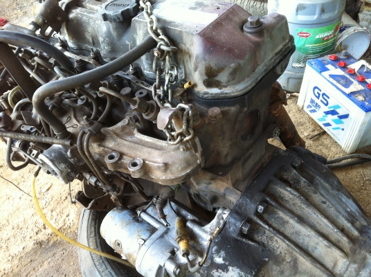 Toyota 2L HERO เครื่องพร้อมเกียร์ 27,000