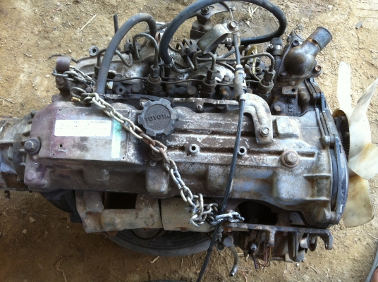 Toyota 2L HERO เครื่องพร้อมเกียร์ 27,000