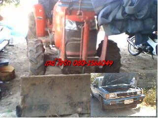 **380,000 บ.ต่อรอง**ขายแพ็คคู่(ไม่แยก) ซื้อ1แถม1 รถไถ2เพลาส้มๆ KUBOTA L3608 36แรง เครื่องเดิมปั้มเดิม เครื่องดีเกียร์ดี ปั้มดี ชั่วโมงทำงาน 2,6xx ชั่วโมง พร้อมอุปกรณ์ 3ชิ้น ใบดัน หาง4 โรตารี่ สภาพดีพร้อมใช้งาน แถม รถกระบะ MITSU L200 CAB AERO BODY ปี36/93