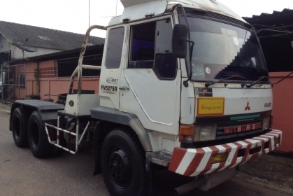 Mitsubishi 10ล้อ 2เพลา หัวลาก (FN527) เครื่อง 220 เทอร์โบอินเตอร์ EURO 1 ปี'45 (แท้) เกียร 10 สปีด หัวดี ซัซซี่สวยมาก ยางพร้อมใช้งาน รถใช้งานอยู่ ขาย 770,000