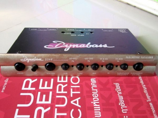 ขายปรีแอมป์ dynabass เสียงดี