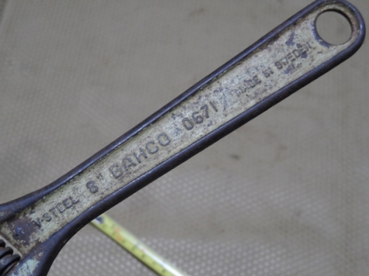 ประแจเลื่อน BAHCO V-STEEL 8นิ้ว