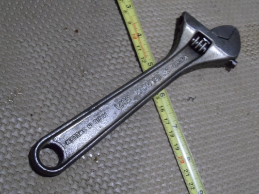 ประแจเลื่อน BAHCO V-STEEL 8นิ้ว