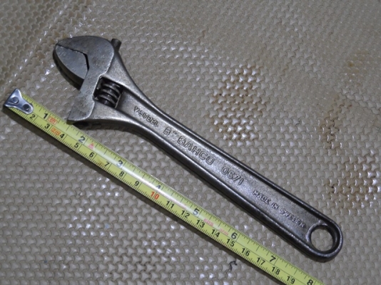 ประแจเลื่อน BAHCO V-STEEL 8นิ้ว