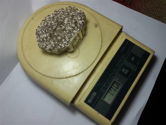 เข็มขัดเงินแท้เก่าเก็บ