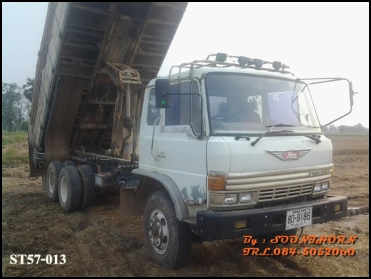 ขายด่วน รถบรรทุก 10 ล้อ HINO FM18 195 แรง สภาพเดิมๆ สวย พร้อมใช้งาน