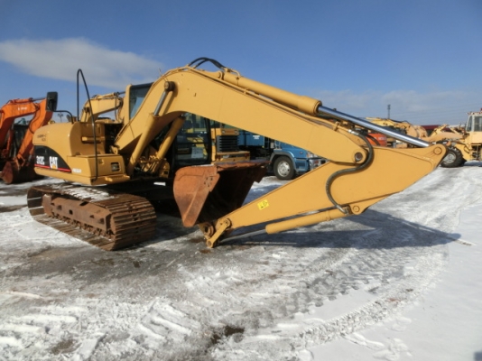 รถแบคโฮเก่าญี่ปุ่น CAT 312C สภาพสวย ใบแทรก 70 ซม