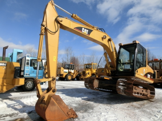 รถแบคโฮเก่าญี่ปุ่น CAT 312C สภาพสวย ใบแทรก 70 ซม