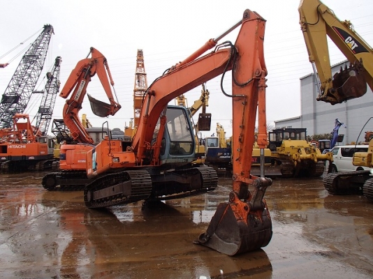 รถแบคโฮเก่าญี่ปุ่น Hitachi EX120-3