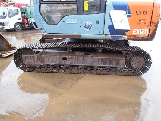 รถแบคโฮเก่าญี่ปุ่น Hitachi EX120-3