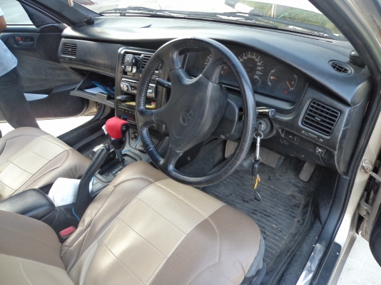 toyota corona 2.0 gli 4ect Auto ท้ายโด่ง ติดแก๊ส LPG ลงเล่มแล้ว 130,000 บาท