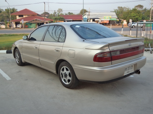 toyota corona 2.0 gli 4ect Auto ท้ายโด่ง ติดแก๊ส LPG ลงเล่มแล้ว 130,000 บาท