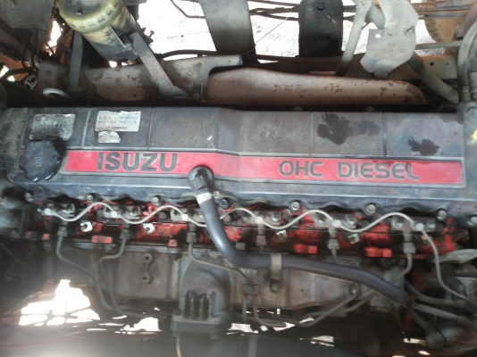 เครื่อง 6PC 195 พร้อมเกียร์ สภาพเครื่อง 90\%   พร้อมใบคุ้ม