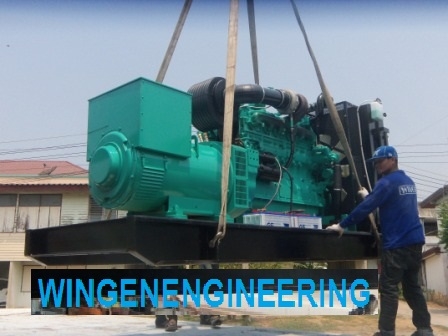 เครื่องปั่นไฟ 300 KVA.CUMMINSรับประกัน 12 เดือน(mad in japan)