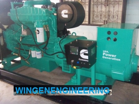 เครื่องปั่นไฟ 300 KVA.CUMMINSรับประกัน 12 เดือน(mad in japan)