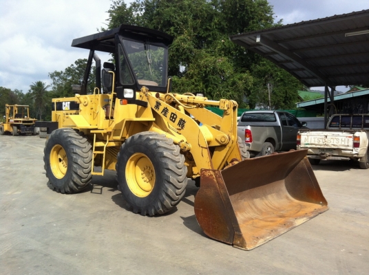 รถตักล้อยาง CAT 910E เก่าญี่ปุ่น เทียบเท่า 510 WA100 ขนาดบุ้งกี๋ 1.3Q