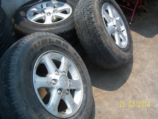 แม็กอีซูซุ พร้อมยาง 265 70 16 1ชุด