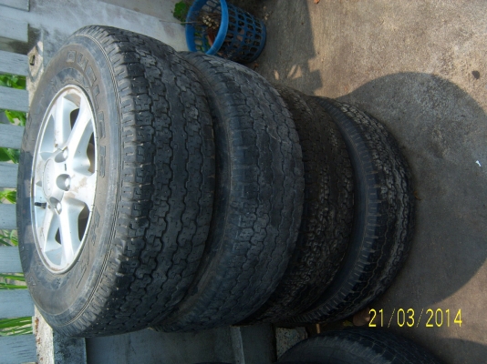 แม็กอีซูซุ พร้อมยาง 265 70 16 1ชุด