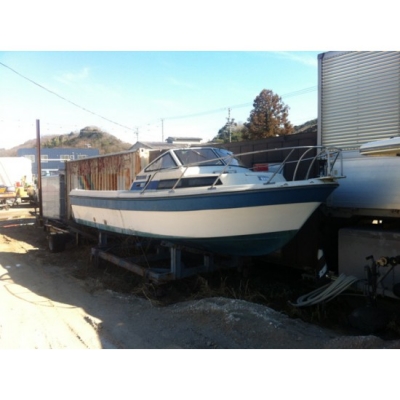 ขายเรือตกปลาไฟเบอร์ Yamaha Fisher 22 สินค้าพรีออเดอร์ มือสองจากญี่ปุ่น