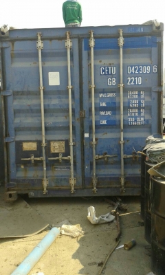 ขายตู้คอนเทนเนอร์ 20 ฟุต สภาพสวย 55,000 บาท ขายตู้คอนเทนเนอร์ 20 ฟุต สภาพสวย 55,000 บาท