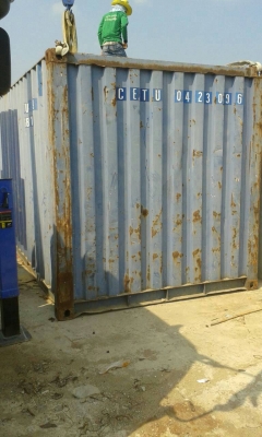 ขายตู้คอนเทนเนอร์ 20 ฟุต สภาพสวย 55,000 บาท ขายตู้คอนเทนเนอร์ 20 ฟุต สภาพสวย 55,000 บาท