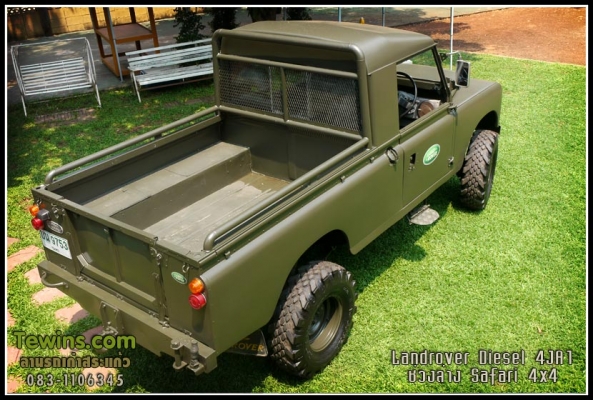 ขายรถ Landrover 4x4 กระบะดีเซลฝาทอง 4JA1 ทะเบียนพร้อมโอน