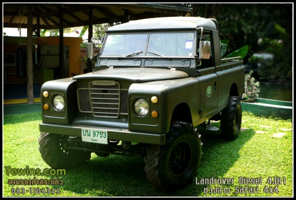 ขายรถ Landrover 4x4 กระบะดีเซลฝาทอง 4JA1 ทะเบียนพร้อมโอน