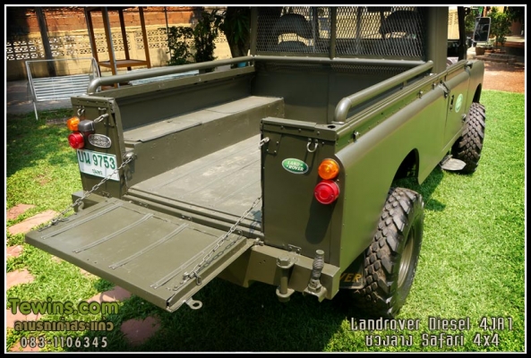 ขายรถ Landrover 4x4 กระบะดีเซลฝาทอง 4JA1 ทะเบียนพร้อมโอน