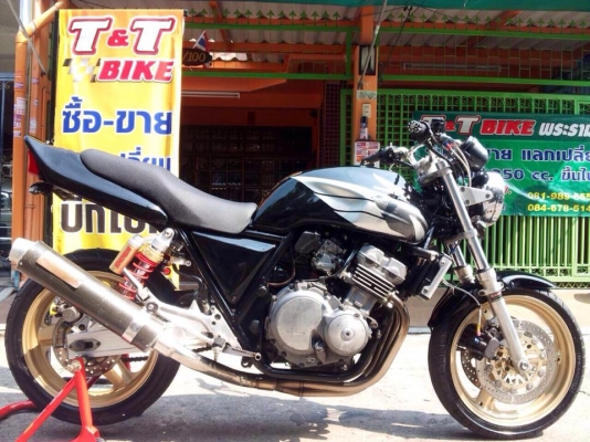ต้ำพระราม2 ขาย HONDA CB400ปี94 เอกสารอินวอย์เครื่องเฟรมครบ รถสภาพสวยพร้อมใช้งาน