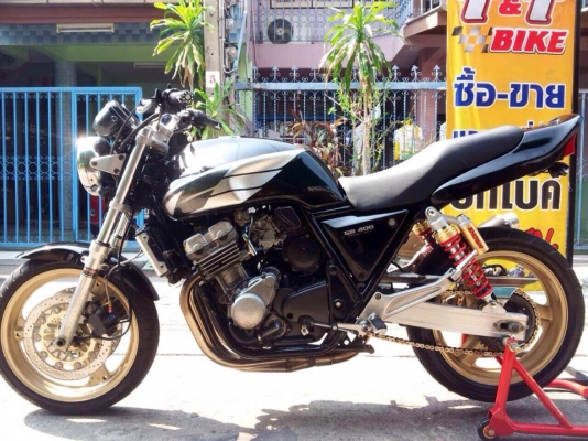 ต้ำพระราม2 ขาย HONDA CB400ปี94 เอกสารอินวอย์เครื่องเฟรมครบ รถสภาพสวยพร้อมใช้งาน