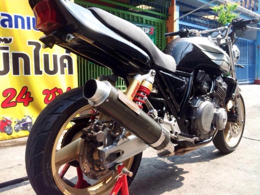 ต้ำพระราม2 ขาย HONDA CB400ปี94 เอกสารอินวอย์เครื่องเฟรมครบ รถสภาพสวยพร้อมใช้งาน
