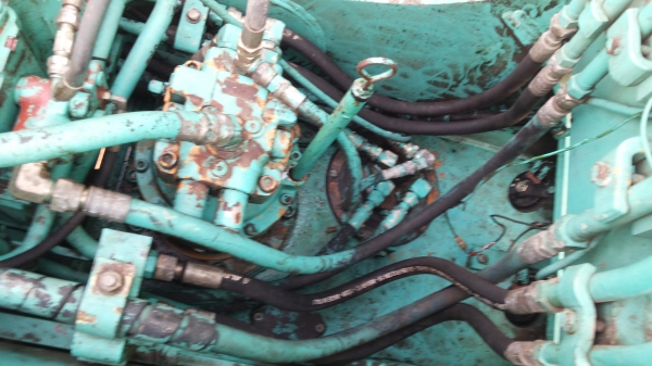 ขายด่วนรถเเม็คโครKOBELCO SK100-5มาร์คไฟร์รถนำเข้าเก่าญี่ปุ่นแท้ไม่เคยใช้งานเมืองไทยเลยมีปั้มลายหัวกระแทกพร้อม