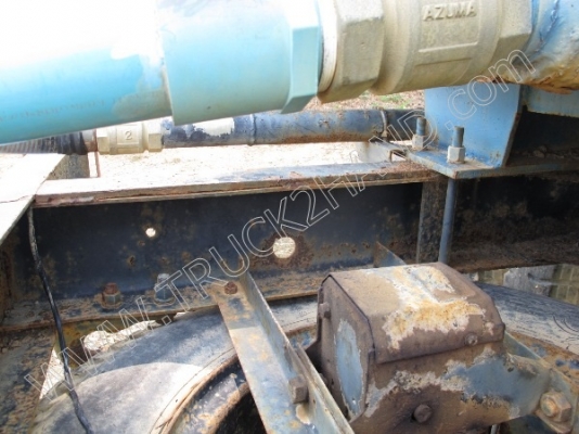 รถบรรทุกน้ำหัวยาว ยี่ห้อ NISSAN