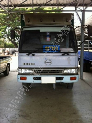 รถบรรทุก 6 ล้อตู้แห้ง ยี่ห้อ HINO รุ่น FC4JHKA