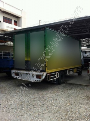 รถบรรทุก 6 ล้อตู้แห้ง ยี่ห้อ HINO รุ่น FC4JHKA