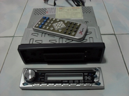 เครื่องเล่น DVD ติดรถ X-Lazer KDV-915X