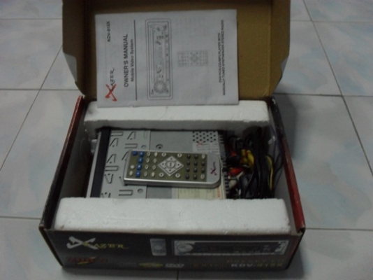 เครื่องเล่น DVD ติดรถ X-Lazer KDV-915X