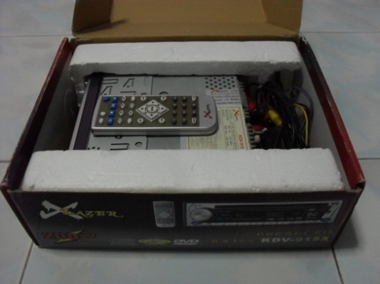 เครื่องเล่น DVD ติดรถ X-Lazer KDV-915X