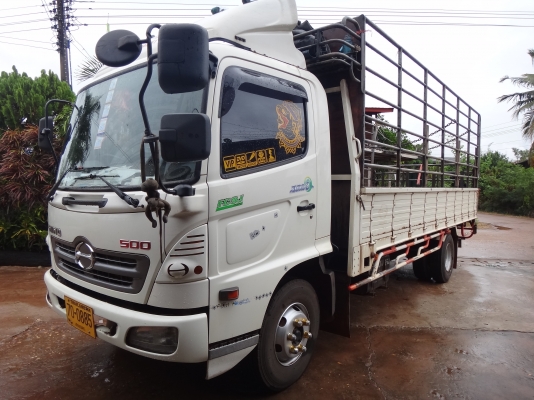 ขายด่วน  รถหกล้อ  HINO  MEGA   FC 9J   175แรง ปี 52  ยาว 5.50เมตร  พร้อมใช้งาน