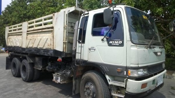 (ขายไปกระบี่)HINO FM3MNLD สิบล้อดั้ม 240แรงเครื่องM10C เกียร์ธรรมดา สโลว์ยก...