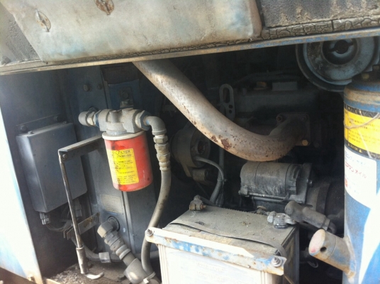 ขายด่วนเครื่องปั๊มลมAIR MAN PDS70S เก่าญี่ปุ่น