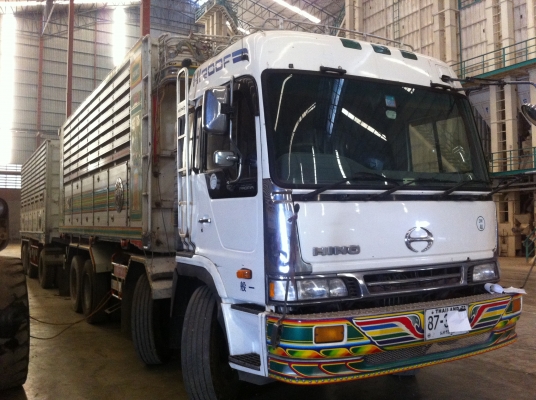 ขายรถพ่วงโปรเซีย ราคา.1700000 24 ล้อ 2 เพลา แม่ ลูก กระบะเนียมคอกเกษตรดั้ม HINO PROFIA เครื่อง P11C ปี.50 รถสวยพร้อมใช้ ราคาถูกๆแค่ 1700000 เท่านั้น สนใจรีบจองด่วน