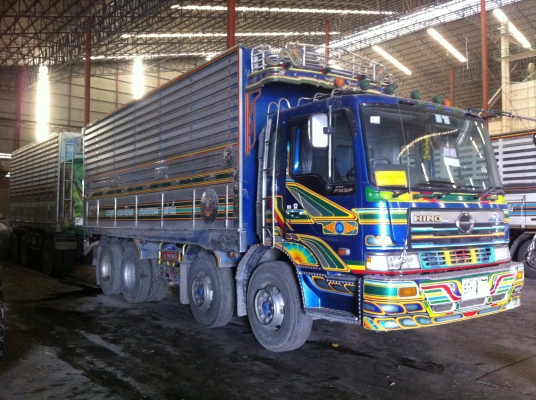 ขายรถพ่วงโปรเซีย 24 ล้อ 2 เพลา แม่ ลูก กระบะเนียมคอกเกษตรดั้ม HINO PROFIA เครื่อง P11C ปี.50 รถสวยพร้อมใช้ สภาพสวยๆ มีให้เลือก 3 พ่วง รีบๆจองด่วน