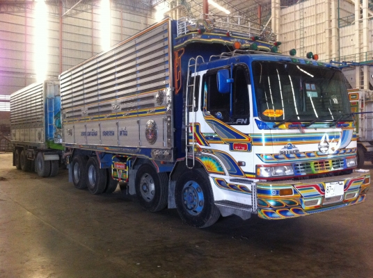 ขายรถพ่วงโปรเซีย 24 ล้อ 2 เพลา แม่ ลูก กระบะเนียมคอกเกษตรดั้ม HINO PROFIA เครื่อง P11C ปี.50 รถสวยพร้อมใช้ สภาพสวยๆ มีให้เลือก 3 พ่วง รีบๆจองด่วน