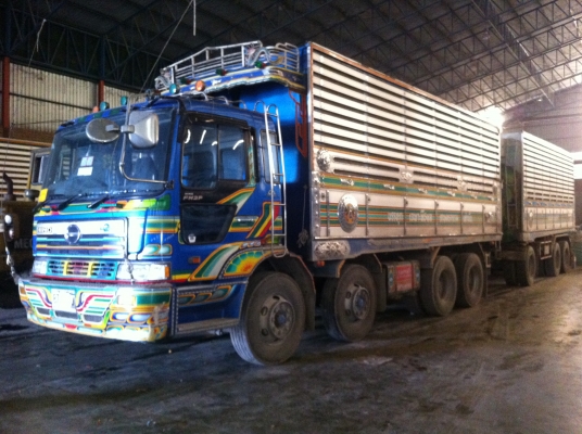 ขายรถพ่วงโปรเซีย 24 ล้อ 2 เพลา แม่ ลูก กระบะเนียมคอกเกษตรดั้ม HINO PROFIA เครื่อง P11C ปี.50 รถสวยพร้อมใช้ สภาพสวยๆ มีให้เลือก 3 พ่วง รีบๆจองด่วน