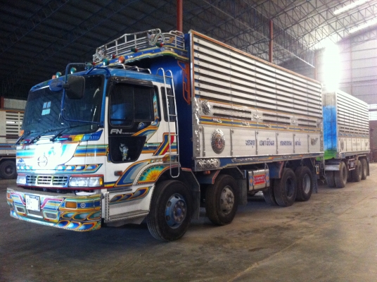 ขายรถพ่วงโปรเซีย 24 ล้อ 2 เพลา แม่ ลูก กระบะเนียมคอกเกษตรดั้ม HINO PROFIA เครื่อง P11C ปี.50 รถสวยพร้อมใช้ สภาพสวยๆ มีให้เลือก 3 พ่วง รีบๆจองด่วน